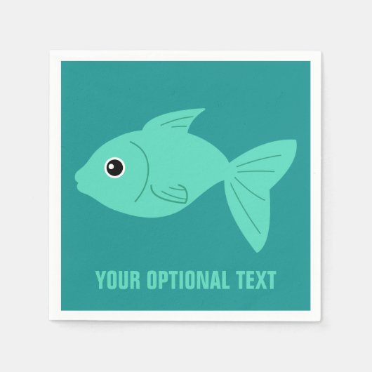 Niedliche Papierservietten (Vorderseite)