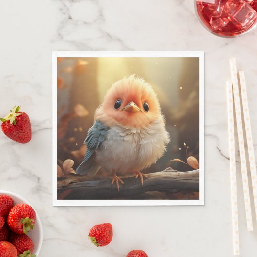 Niedliche Papierservietten (Beispiel)