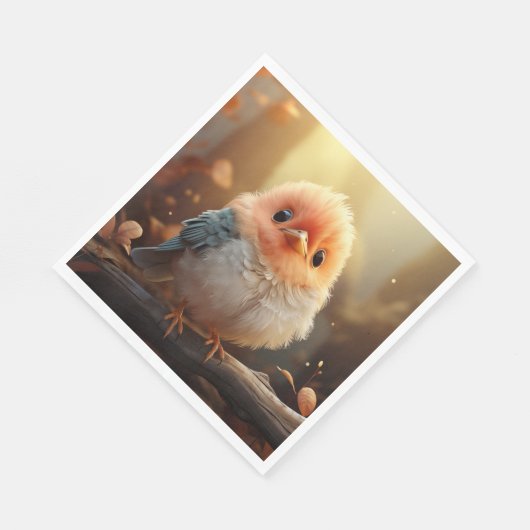 Niedliche Papierservietten (Ecke)