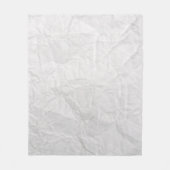 Niedliche Papierstruktur Fleecedecke (Vorderseite)