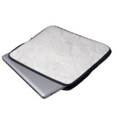 Niedliche Papierstruktur Laptopschutzhülle (Vorne Knopf)