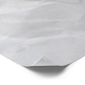 Niedliche Papierstruktur Poster (Ecke)