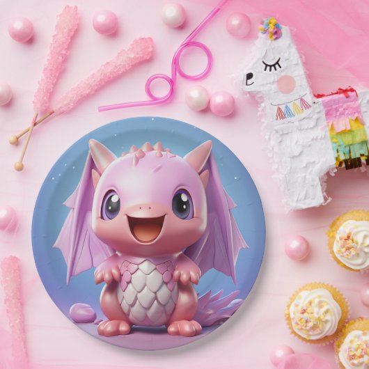 Niedliche Papiertüte Pappteller (Party)