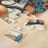 Niedliche Papillon Dog Illustration Puzzle (Seite)