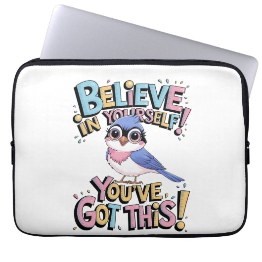 Niedliche Parrot Electronics Bag Laptopschutzhülle (Vorderseite)