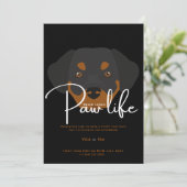 Niedliche Party Einladung (Stehend Vorderseite)