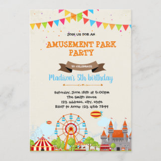 Niedliche Party Einladung