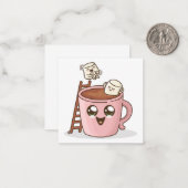 Niedliche Party Einladung (Vorderseite/Rückseite Beispiel)