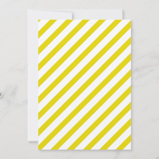 Niedliche Party Einladung (Rückseite)