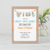 Niedliche Party Einladung (Stehend Vorderseite)