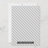 Niedliche Party Einladung von Blauem Oktopus Kinde (Rückseite)