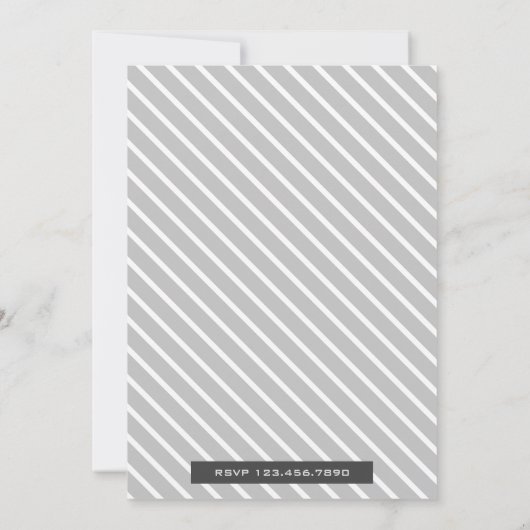 Niedliche Party Einladung von Blauem Oktopus Kinde (Rückseite)