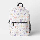 Niedliche Paste Druck Bedruckter Rucksack (Vorderseite)