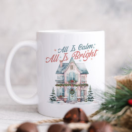 Niedliche Pastel Alles ist ruhig, alles ist hell Kaffeetasse