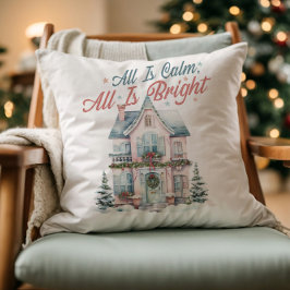 Niedliche Pastel Alles ist ruhig, alles ist hell Kissen