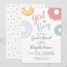 Niedliche Pastel-Donuts-Girl- oder Jungengeschlech
