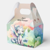 Niedliche Pastel Dragon Babydusche Geschenkschachtel (Vorderseite)