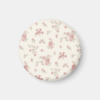 Niedliche Pastel Floral Magnet - Weichrosa Blume D