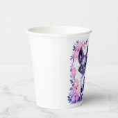 Niedliche Pastel Fox Babydusche Pappbecher (Rechts)