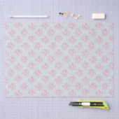 Niedliche Pastel Kawaii Bunny Dot Mandala Kunst, D Seidenpapier (Handwerk)