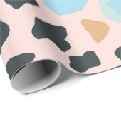 Niedliche Pastel-Leopard-Spots Geschenkpapier (Rolleneckpunkt)