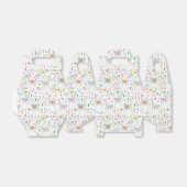 Niedliche Pastel Llama Muster Geschenkschachtel (Ungefaltet)