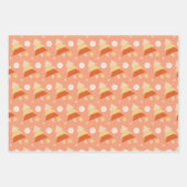 Niedliche Pastel Mid Blush Geschenkpapier Set (Vorderseite 3)