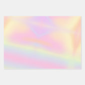 Niedliche Pastel-Rainbow-Marmormuster Geschenkpapier Set (Vorderseite 2)