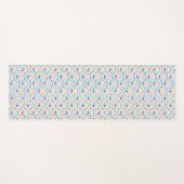 Niedliche Pastel Rainbow Pattern Yoga Mat Yogamatte (Vorderseite (Horizontal))