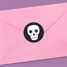 Niedliche Pastel Skull Halloween Geburtstag