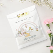 Niedliche Pastel Sweet Time Candy Land Kindergebur Geschenktütchen (Versiegelt)