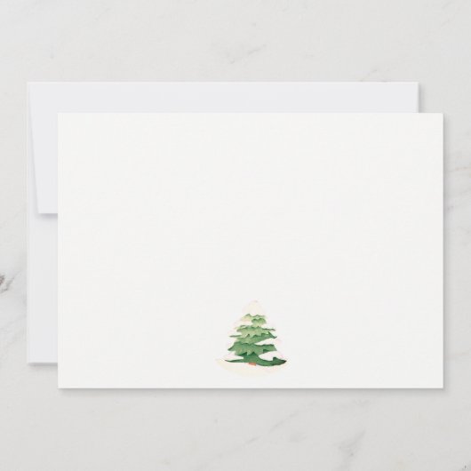 Niedliche Pastel Winter Pinguin Kinder jeden Alter Mitteilungskarte (Rückseite)