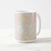 Niedliche Pasteleier Kaffeetasse (VorderseiteRechts)