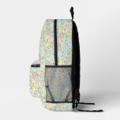 Niedliche Pastelgarten Blume Muster Bedruckter Rucksack (Rechts)