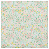 Niedliche Pastelgarten Blume Muster Stoff (Muster)