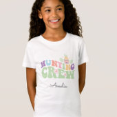 Niedliche Pasteljagd Crew Ostereier Jagd T-Shirt