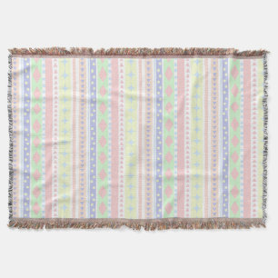 Niedliche Pastell Baby Print Decke