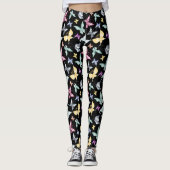 Niedliche Pastell-Butterfly-Gestaltung Leggings (Vorderseite)