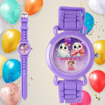Niedliche Pastell Ghost Kids sehen Geburtstagsgesc Armbanduhr<br><div class="desc">Genießen Sie Ihre Kleine mit dieser Niedlichen Pastel Ghost Kids Watch, einem hübschen Accessoire, das so praktisch wie lustig ist! Mit einem skurrilen Design aus pastellfarbenen, freundlichen Geistern ist diese Uhr ideal, um jedem Outfit eine Touch von sprichwörtlichem Charme hinzuzufügen. Das weiche, verstellbare Silikonband sorgt für eine angenehme Passform für...</div>