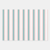 Niedliche Pastell-Jungle-Alligatoren Wrapping Pape Geschenkpapier Set (Vorderseite 3)