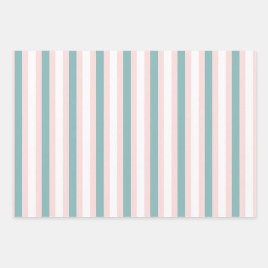 Niedliche Pastell-Jungle-Alligatoren Wrapping Pape Geschenkpapier Set (Vorderseite 3)