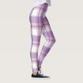 Niedliche Pastell Kariert Print Leggings (Rechts)