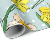 Niedliche Pastell Retro Aquarellmuster Moderne Geschenkpapier (Rolleneckpunkt)