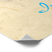 Niedliche Pastellballons Poster (Ecke)