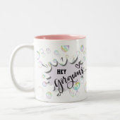 Niedliche Pastellblase hey herrliche Tasse (Links)
