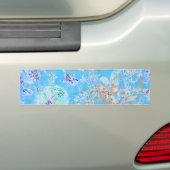 Niedliche Pastellblüte Autoaufkleber (Auf Auto)