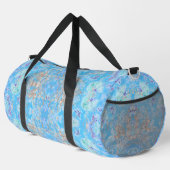 Niedliche Pastellblüte Duffle Bag (Rechte Ecke)