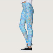 Niedliche Pastellblüte Leggings (Links)