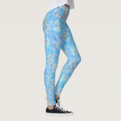 Niedliche Pastellblüte Leggings (Rechts)