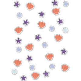 Niedliche Pastelle Halloween Ocean Seashells & Sea Aufkleber